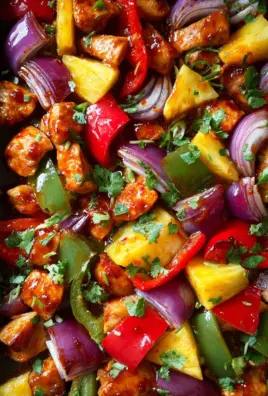 Hawaiian Chicken Sheet Pan