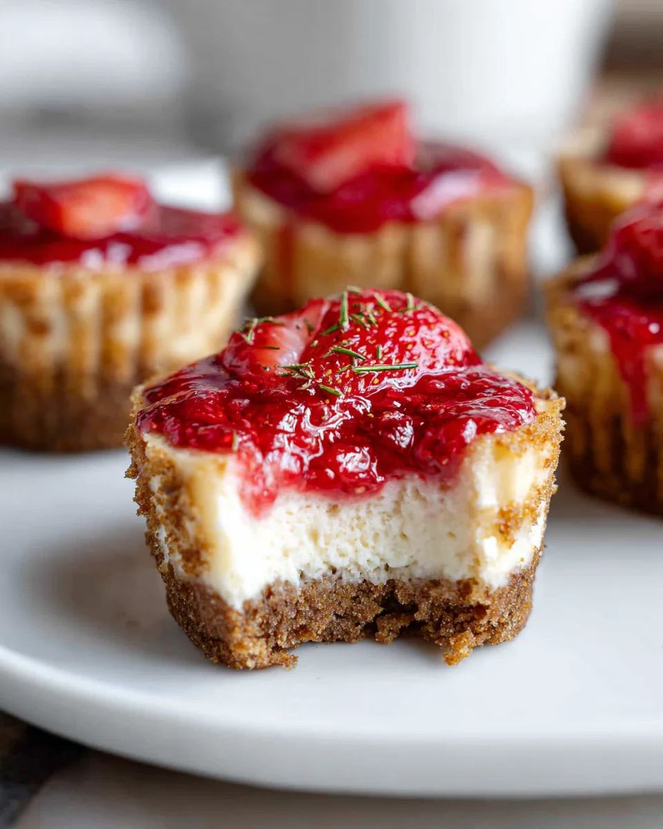 High Protein Healthy Strawberry Cheesecake Bites 21 High