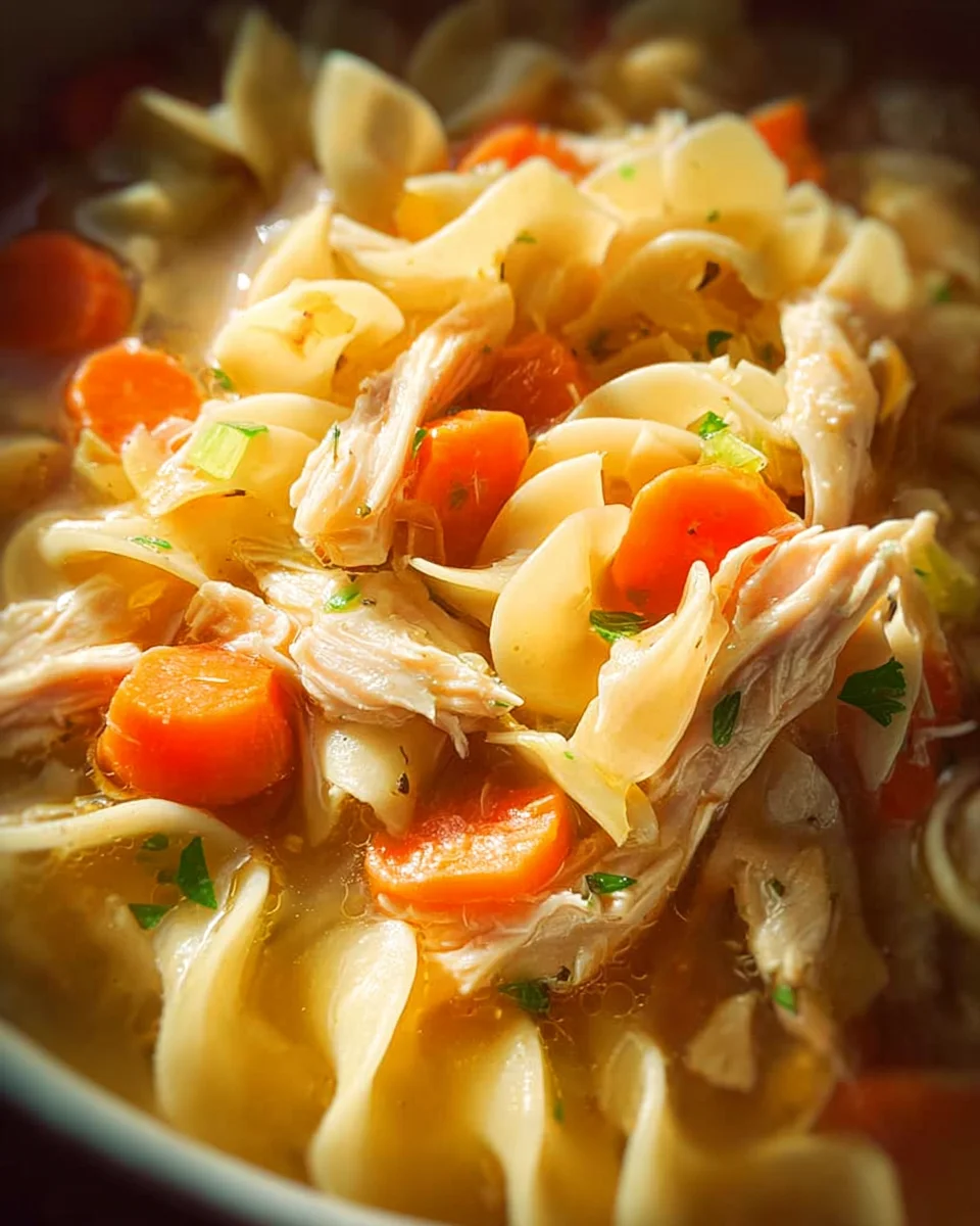 Homemade Chicken Noodle Soup