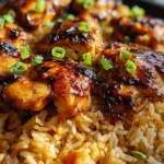 Honey BBQ Chicken Rice