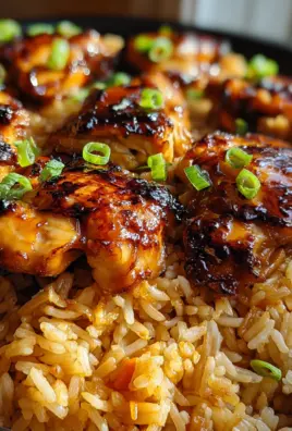 Honey BBQ Chicken Rice