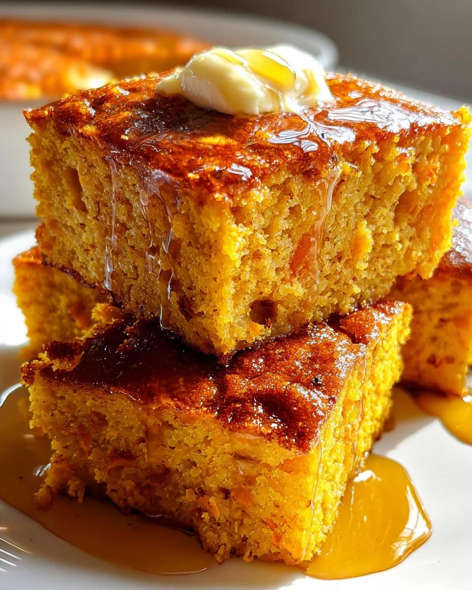 Honey Butter Sweet Potato Cornbread 27 Honey