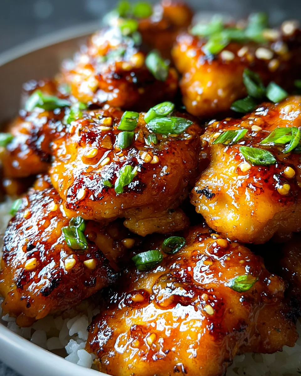 Honey Garlic Chicken Recipe