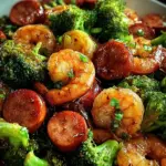 Honey Garlic Shrimp, Sausage, and Broccoli 25 Honey Garlic Shrimp, Sausage, and Broccoli