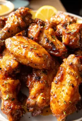 Honey Lemon Pepper Wings