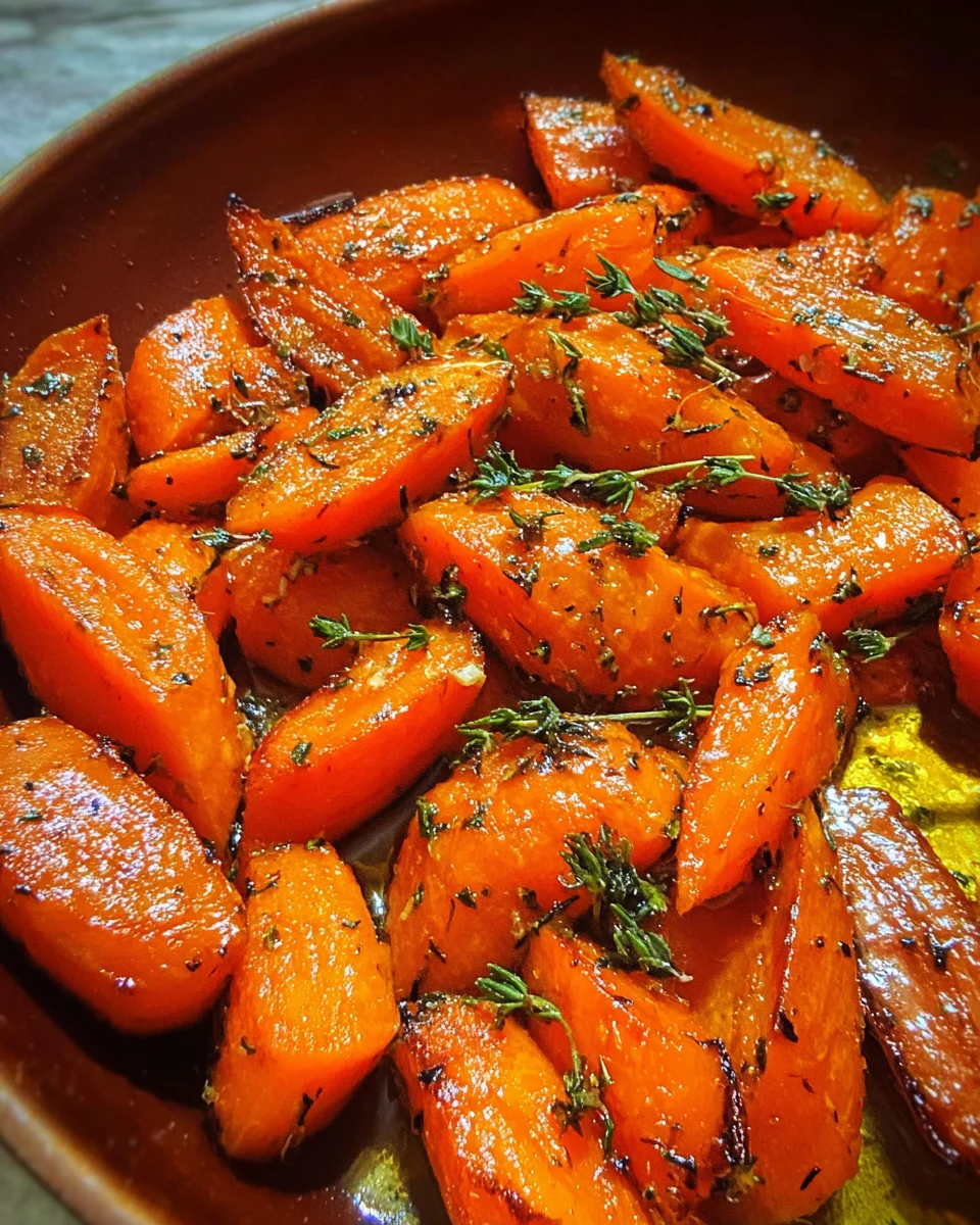 Honey Roasted Carrots 19 Honey