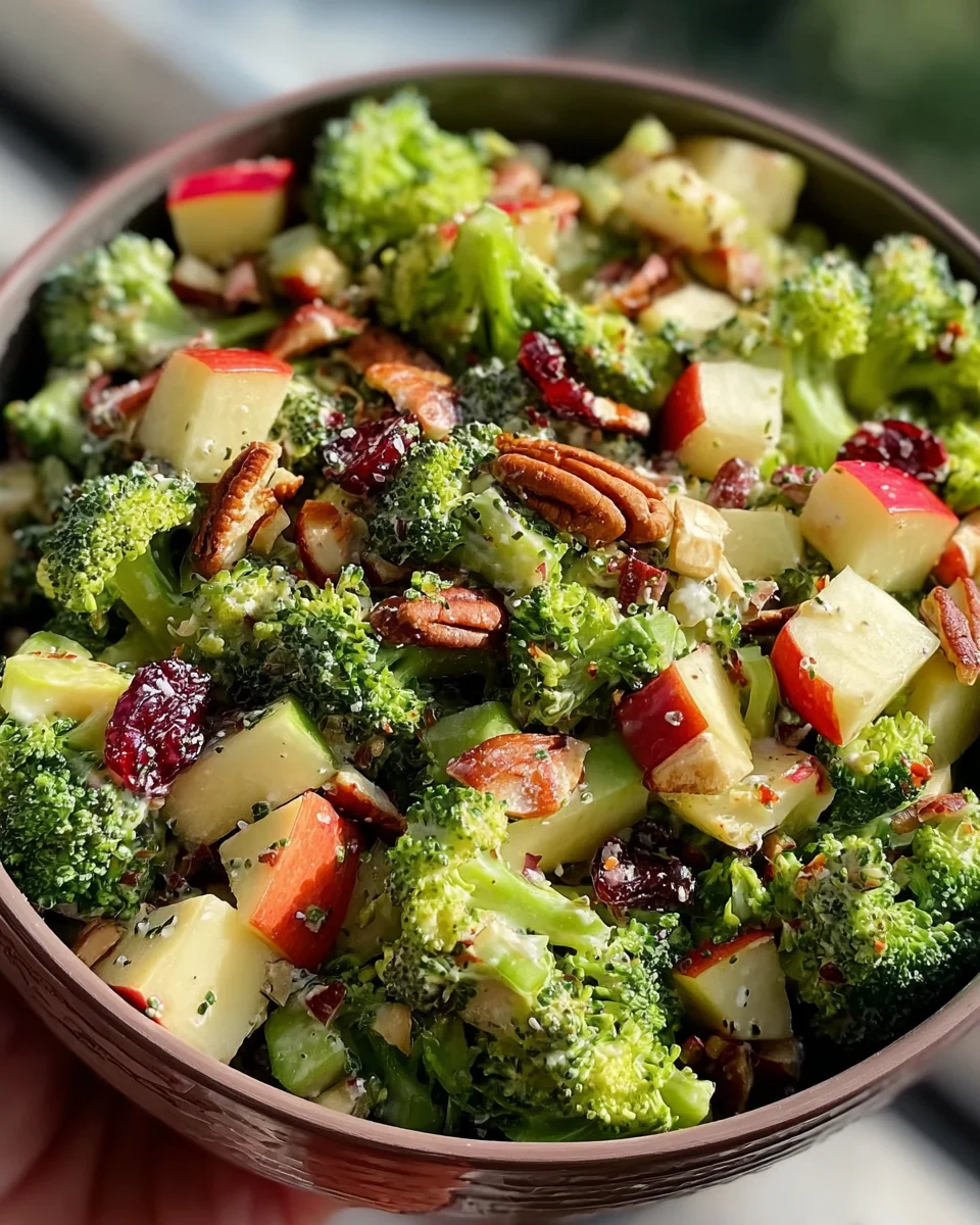 Honeycrisp Apple Broccoli Salad