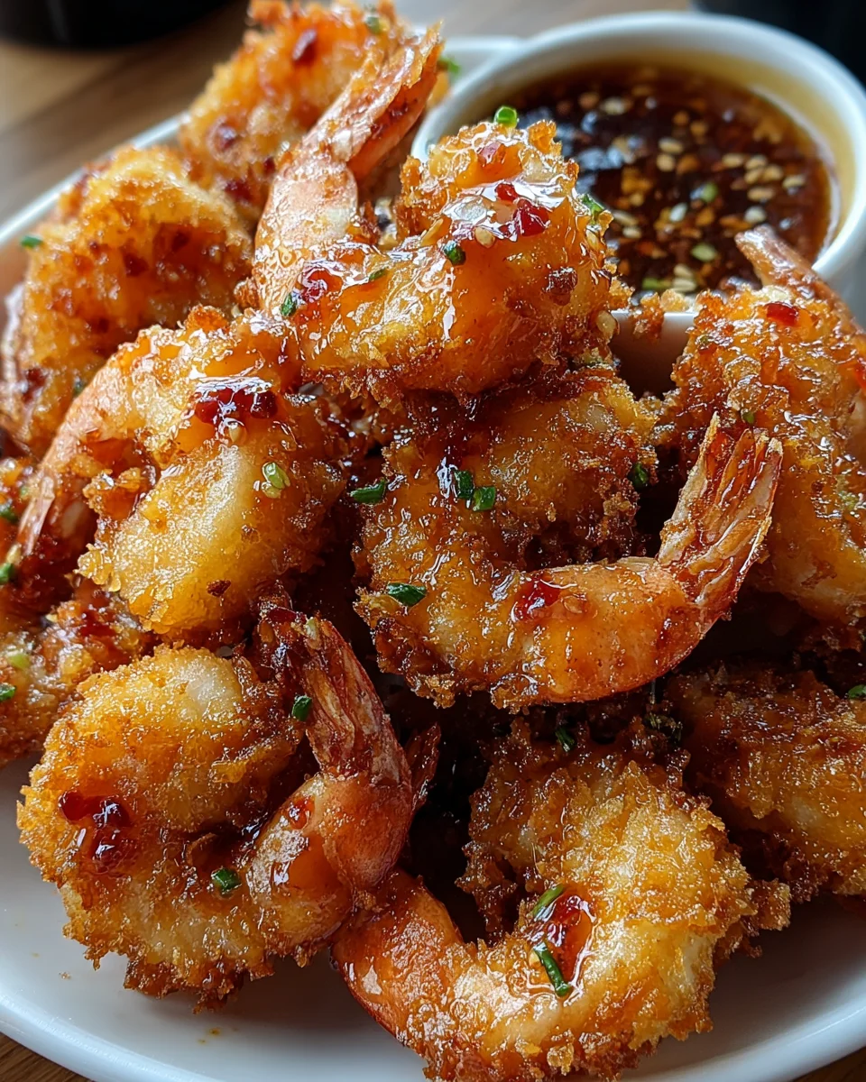 Hot Honey Fried Shrimp