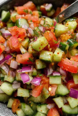 Indian Kachumber Salad