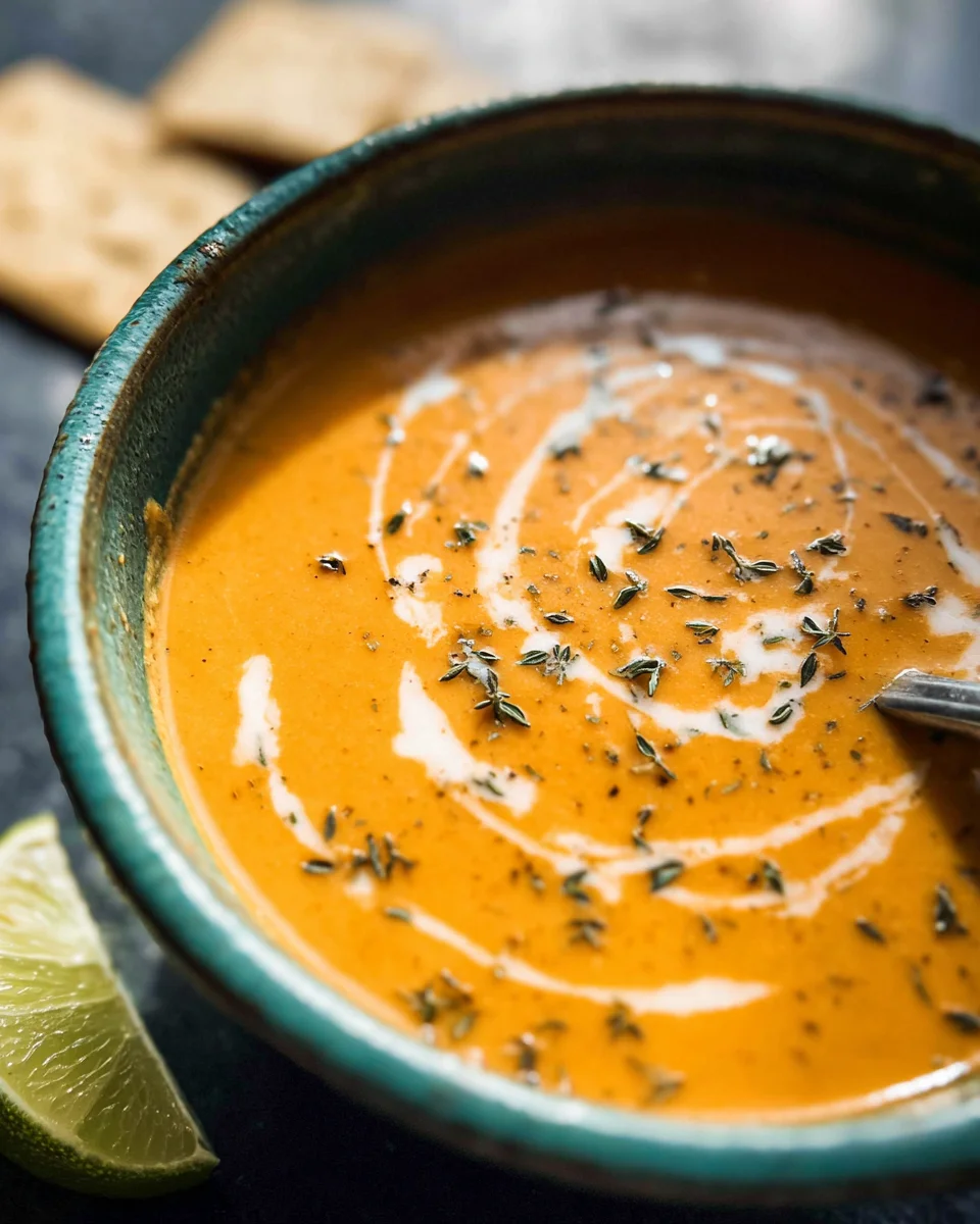 Instant Pot Carrot Ginger Soup (Vegan)