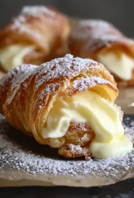 Italian Cream Stuffed Cannoncini