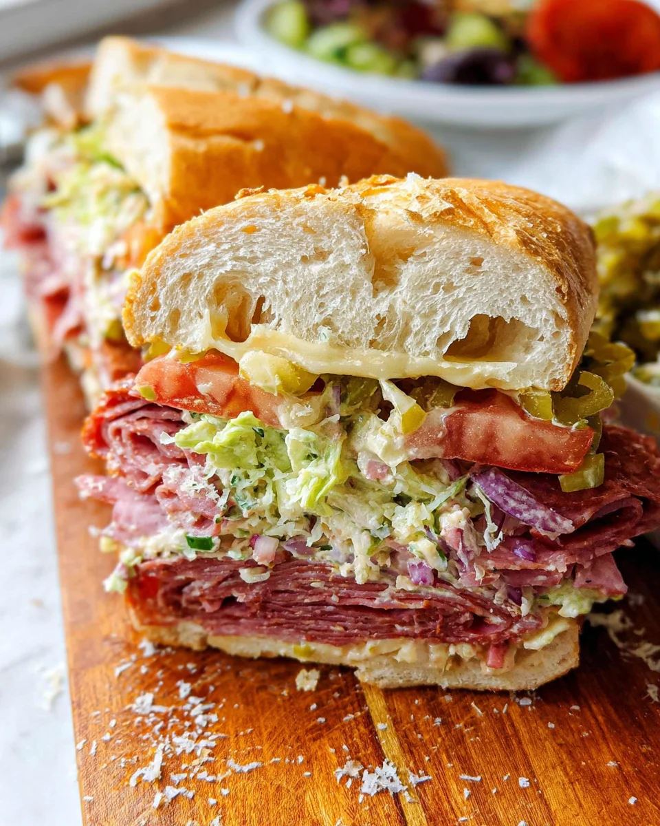 Italian Grinder Salad Sandwich (TikTok Viral Recipe) 23 Italian Grinder Salad Sandwich (TikTok Viral Recipe)
