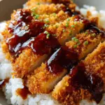 Japanese Katsu Bowls with Tonkatsu Sauce
