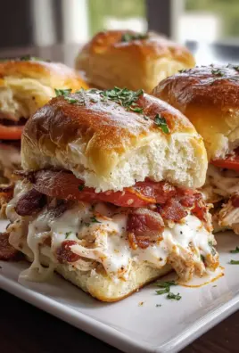 Kentucky Hot Brown Sliders