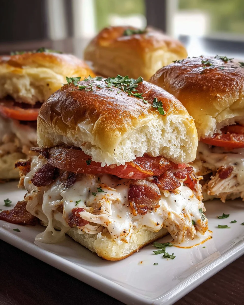 Kentucky Hot Brown Sliders