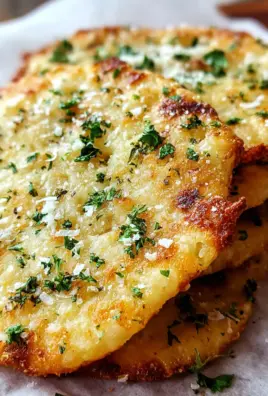 Keto Garlic Flatbread