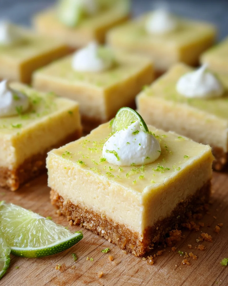 Key Lime Pie Bars