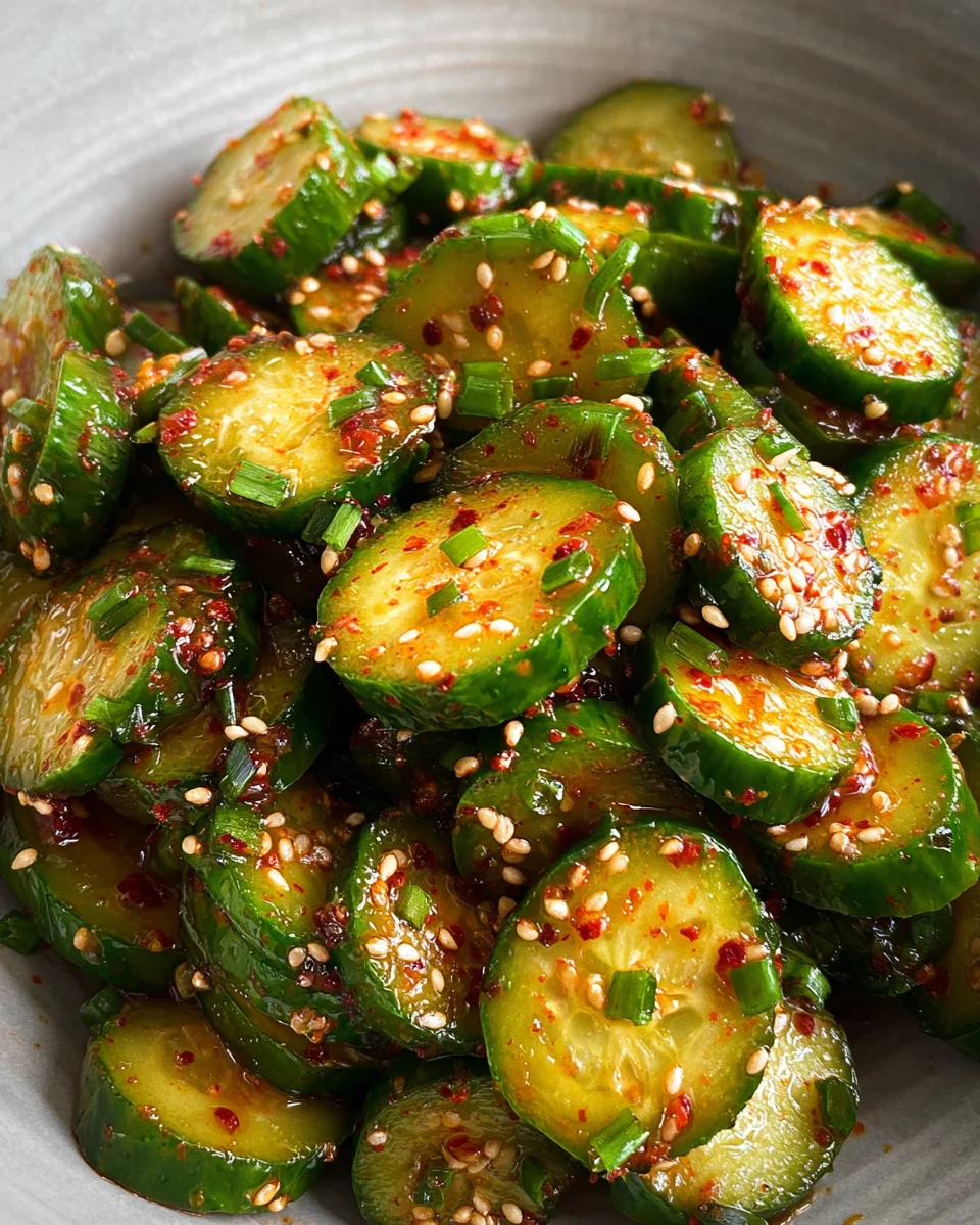 Korean Cucumber Salad
