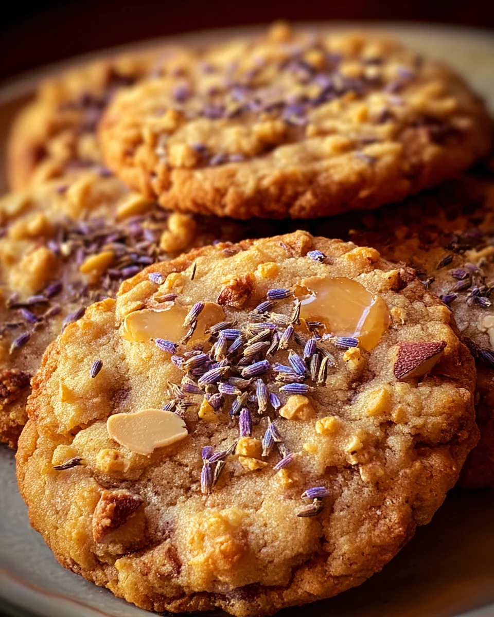 Lavender Honey Crunch Cookies 23 Lavender