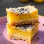 Lavender Lemon Bars
