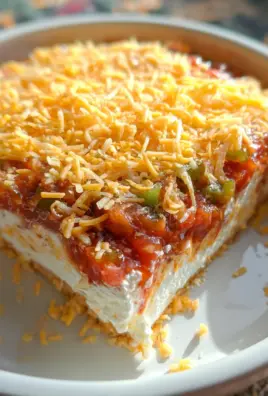 Layered Cream Cheese and Salsa Dip