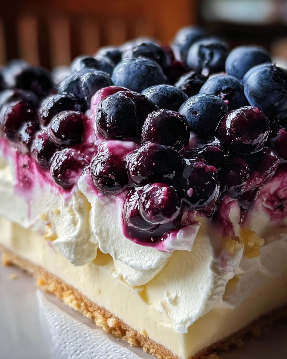 Lemon Blueberry Shortbread Mousse Cake 18 Lemon