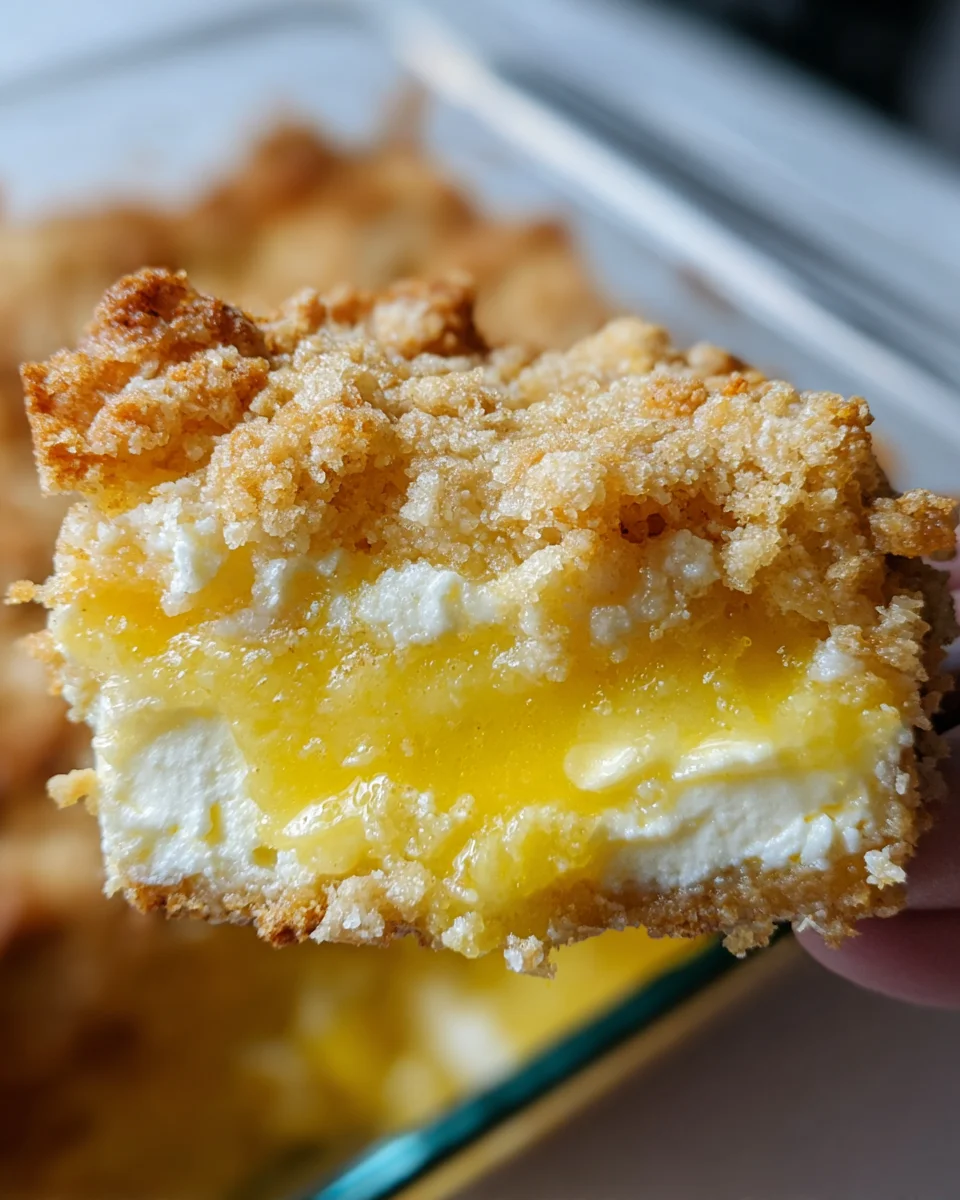 Lemon Cream Cheese Dump Cake Recipe 21 Lemon