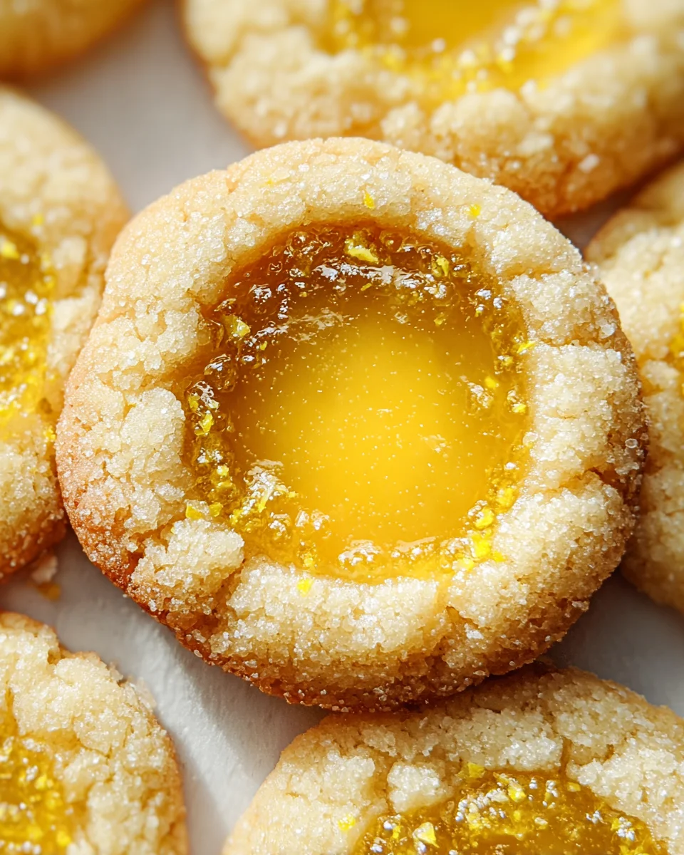 Lemon Curd Cookies Recipe