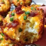 Loaded Bacon and Egg Hash Brown Muffins