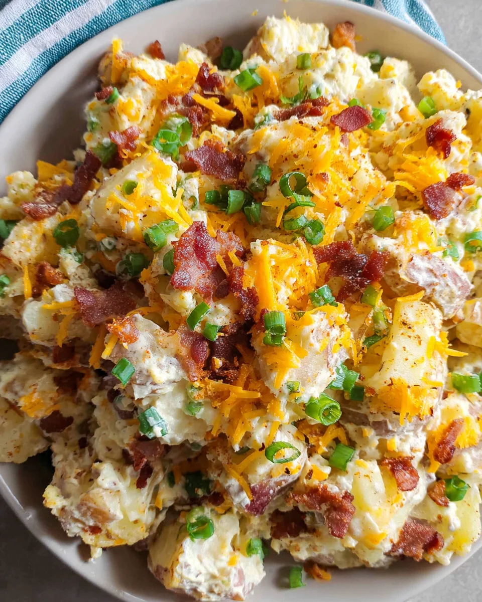 Loaded Baked Potato Salad 21 Loaded