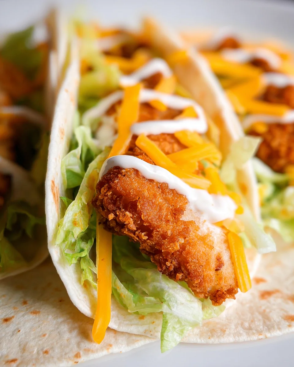 McDonald's Crispy Chicken Ranch Snack Wrap (Copycat!)