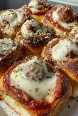 Meatball Parmesan Sliders