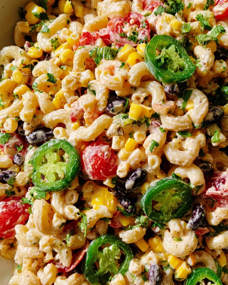Mexican Macaroni Salad Recipe 19 Mexican