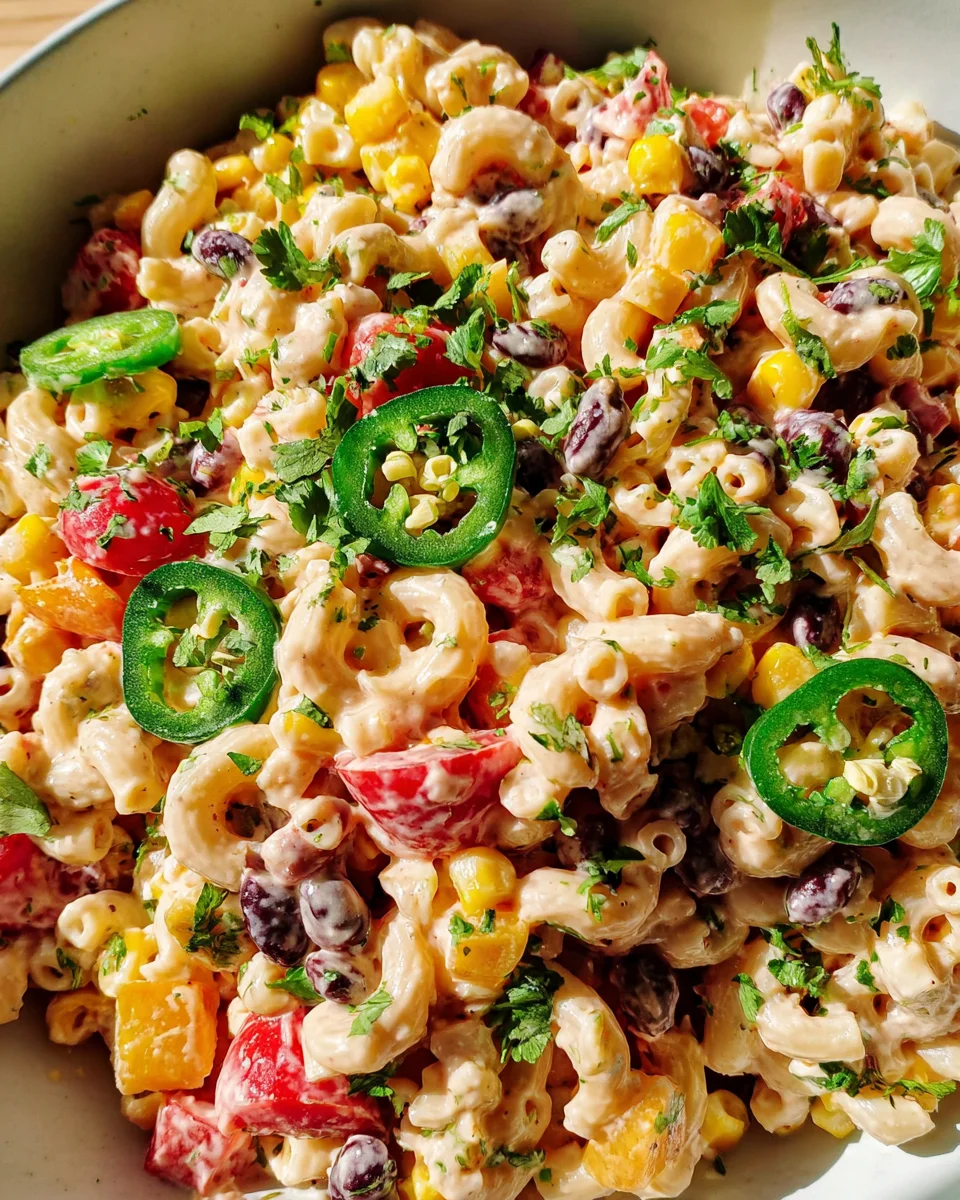 Mexican Macaroni Salad Recipe 20 Mexican