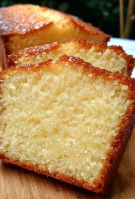 Moist Vanilla Pound
