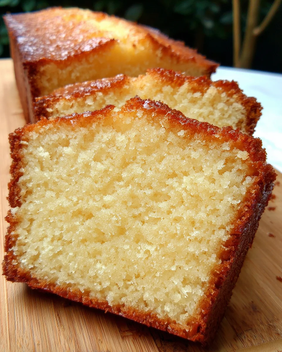 Moist Vanilla Pound 24 Moist Vanilla Pound