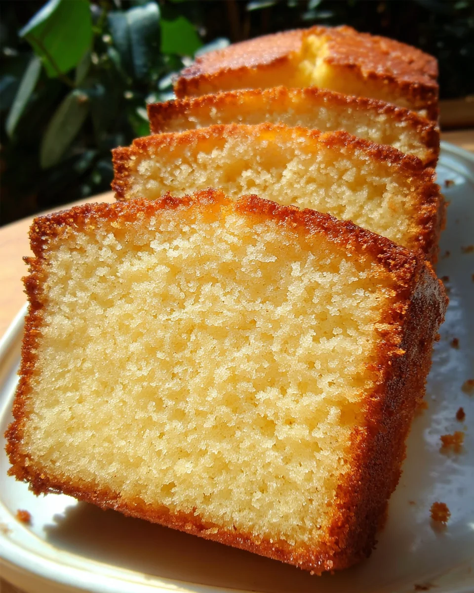 Moist Vanilla Pound 22 Moist