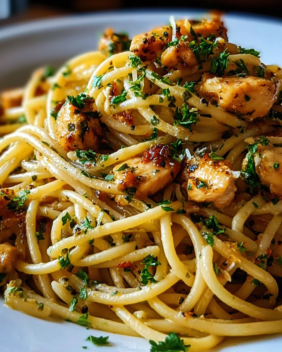 Monterey Chicken Spaghetti