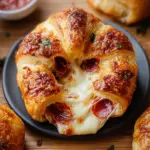 Mozzarella Pepperoni Croissant Rolls 24 Mozzarella Pepperoni Croissant Rolls