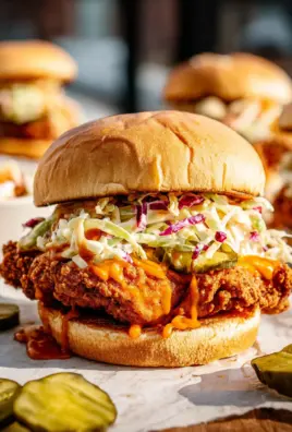 Nashville Hot Chicken Sandwiches