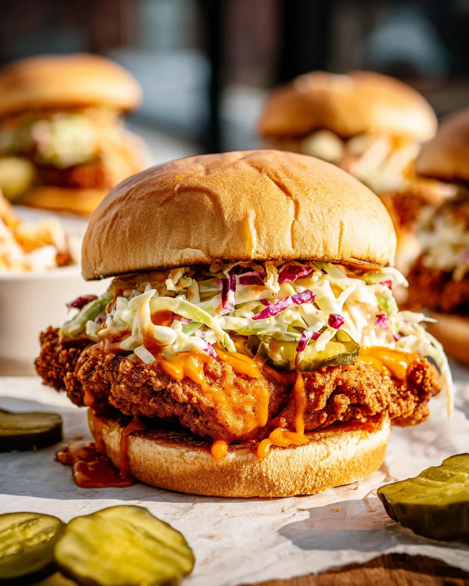 Nashville Hot Chicken Sandwiches