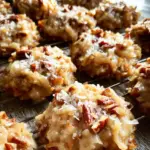 No-Bake Coconut Praline Cookies