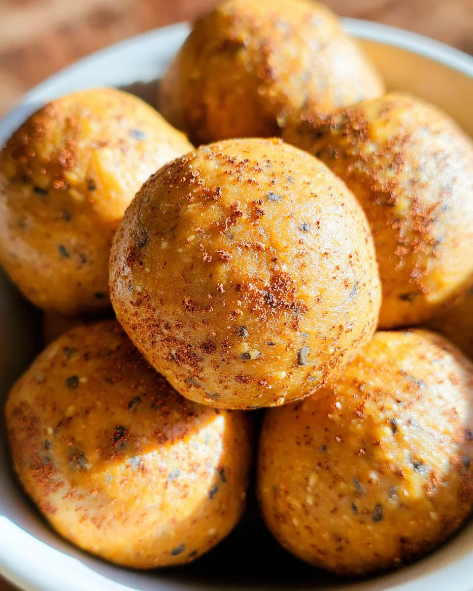 No Bake Healthy Pumpkin Pie Energy Balls 17 No