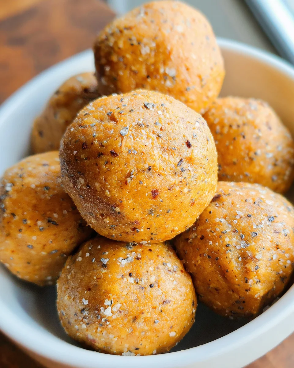 No Bake Healthy Pumpkin Pie Energy Balls 18 No