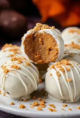 No Bake Pumpkin Balls