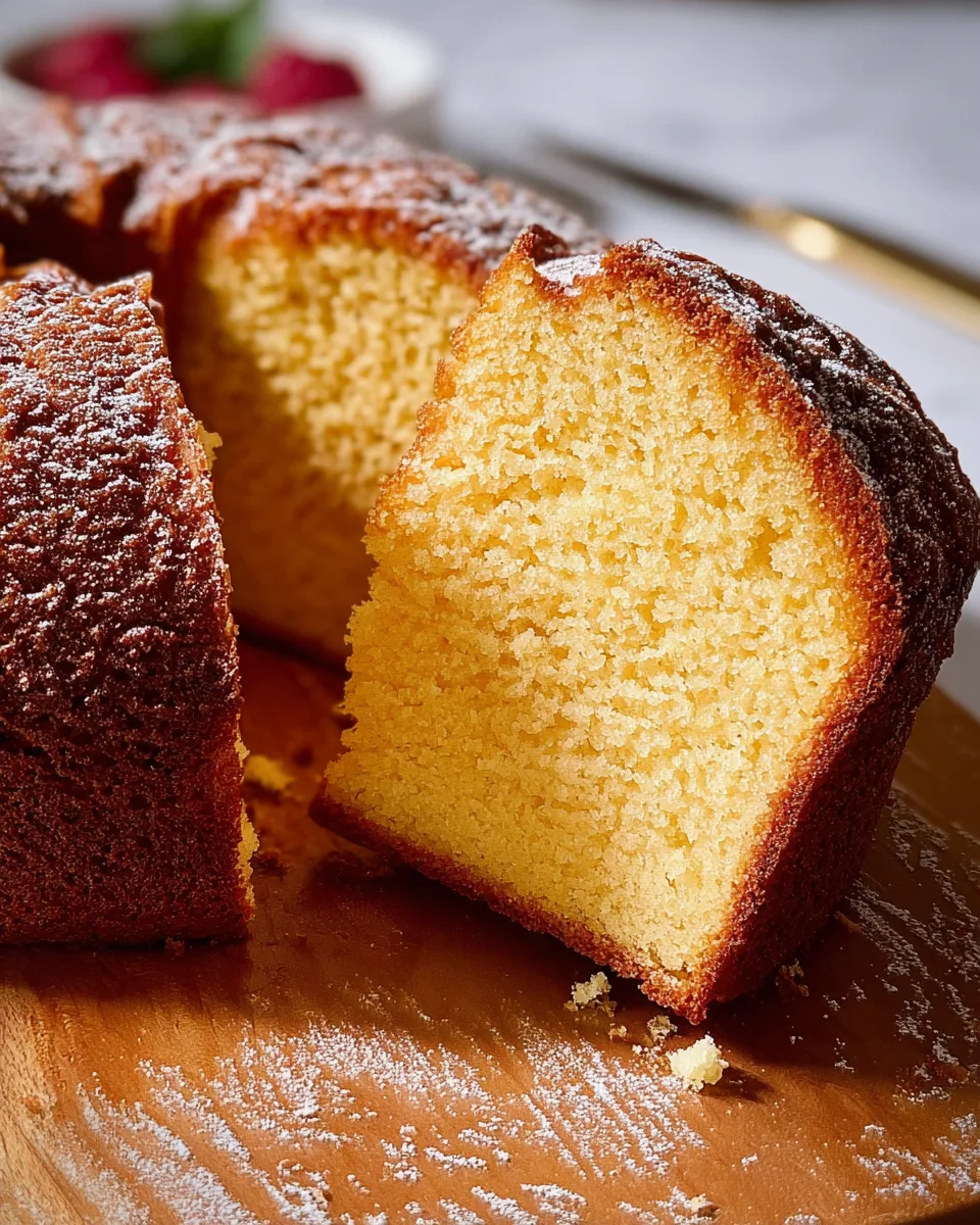 Old Fashioned Pound Cake