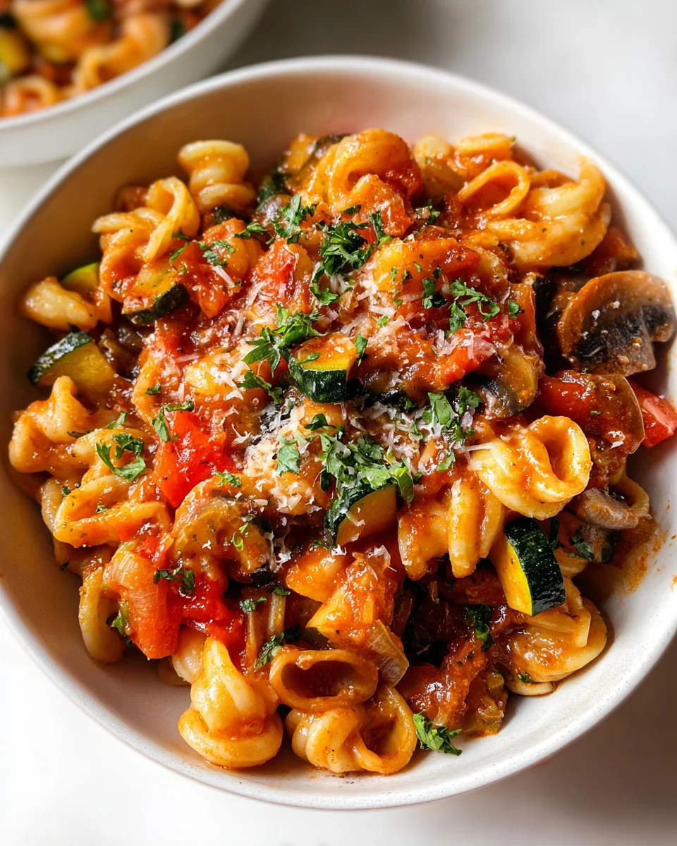 One-Pot Veggie Pasta