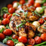 One Pan Balsamic Chicken