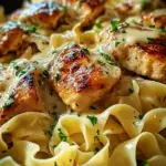 One Pan Chicken Noodles
