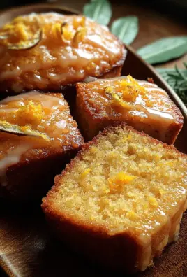 Orange Ginger Honey Cakes